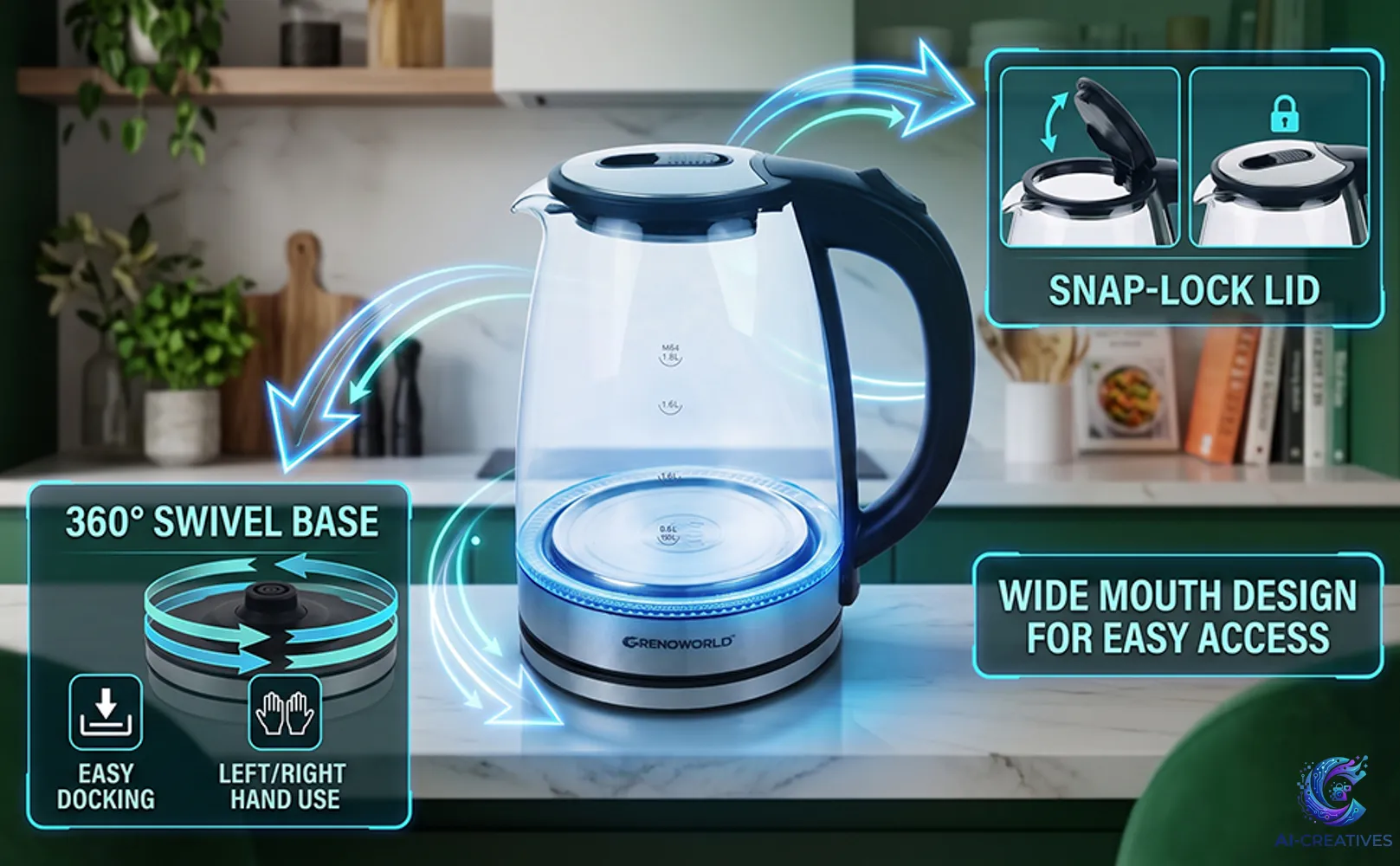 Designer Kettle 32